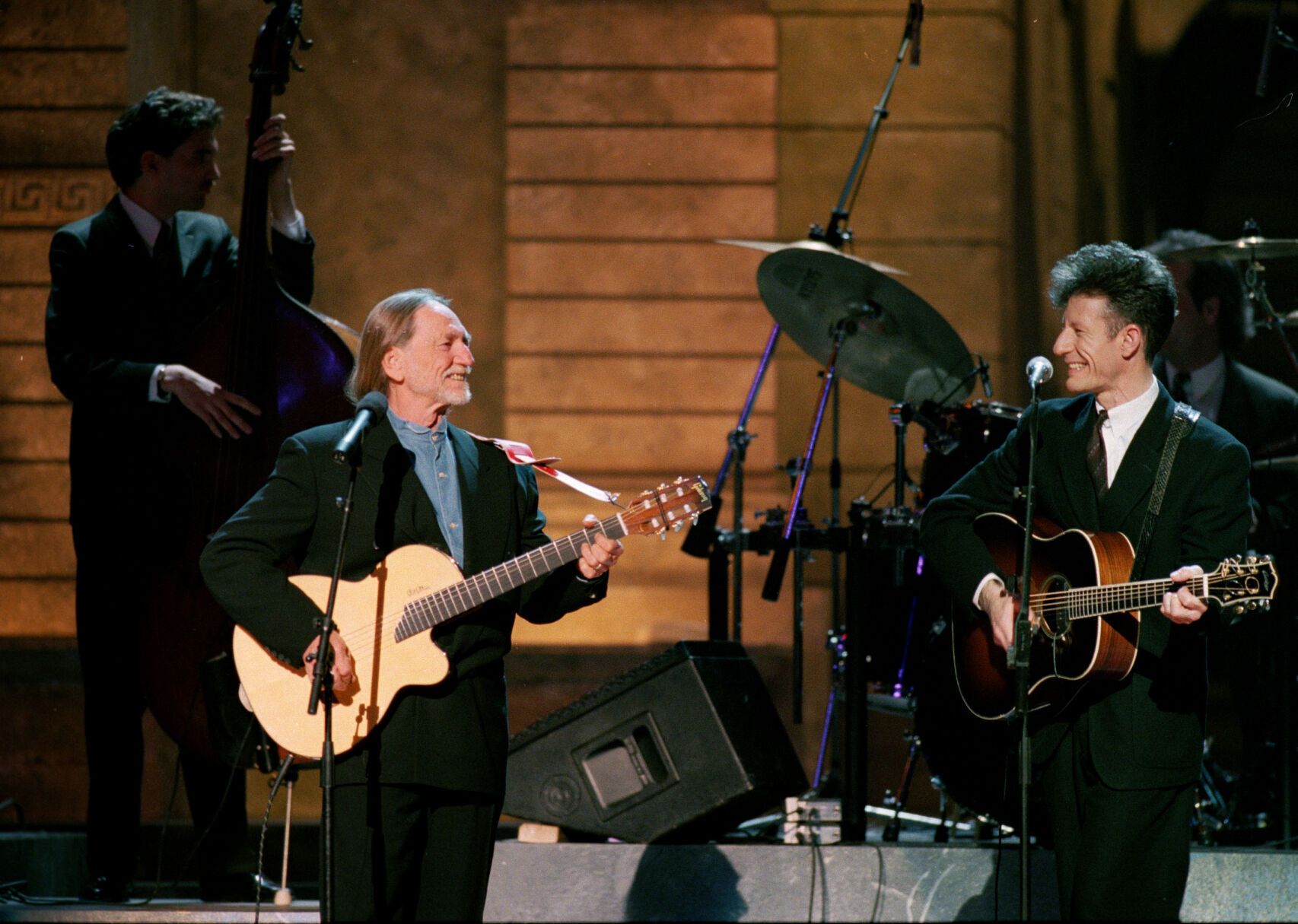 1995: Willie Nelson and Lyle Lovett